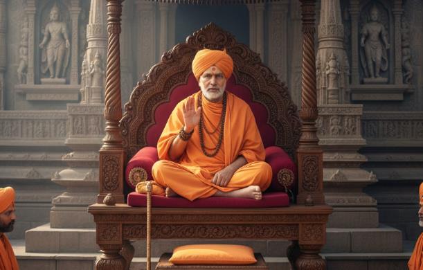 शंकराचार्य स्वामी मुक्तेश्वरानंद जी जब से शंकराचार्य बन...