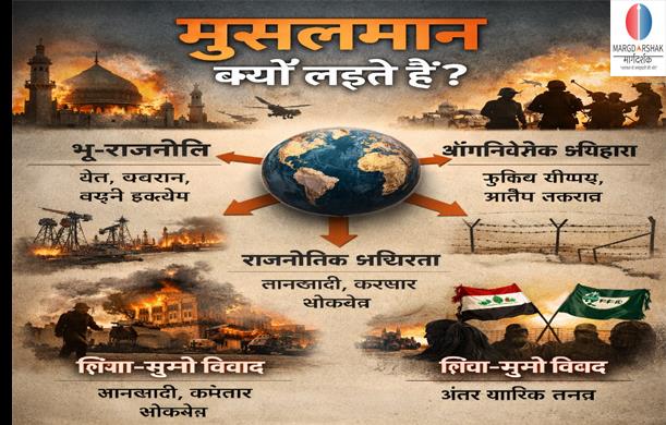 वैश्विक संघर्षों का वास्तविक स्वरूप: धर्म, राजनीति या स...