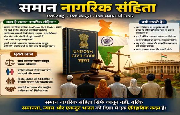 समान नागरिक संहिता: सामाजिक समानता और न्याय की दिशा में...