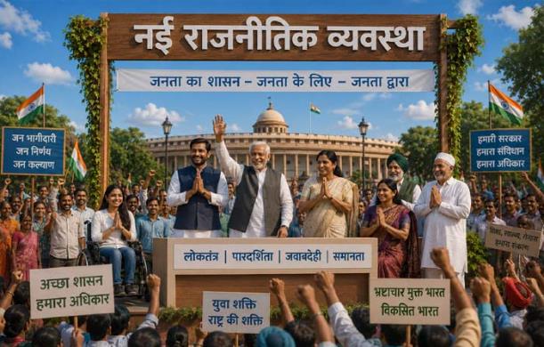 व्यक्तिगत स्वतंत्रता और सहजीवन पर आधारित नई राजनीतिक व्...