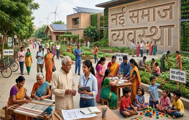 नई समाज व्यवस्था में विश्व समाज की अवधारणा