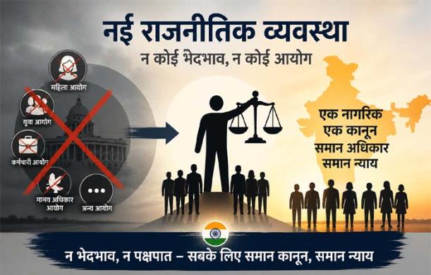 नई राजनीतिक व्यवस्था और आयोगों की समाप्ति