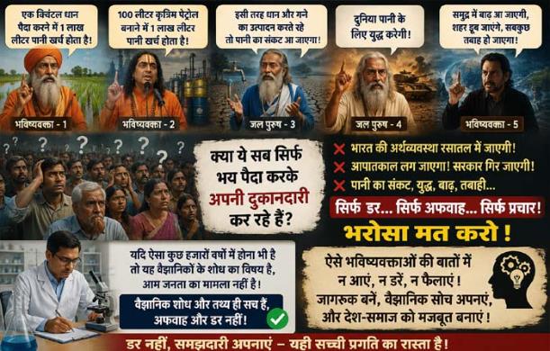 भय के भविष्यवक्ता और भ्रम का व्यापार
